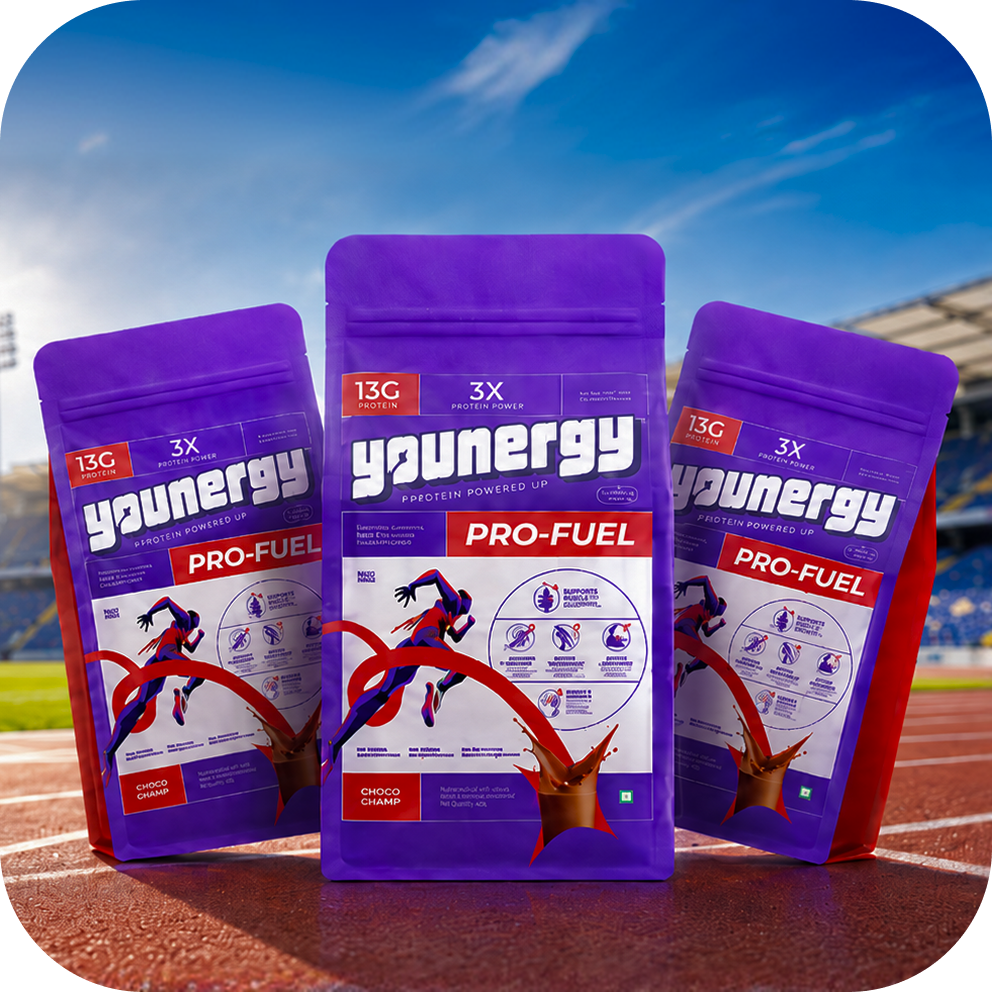 YOUNERGY™ Athlete Essential Kit – Pro Fuel + Hydraliite Pro + Pro Shaker