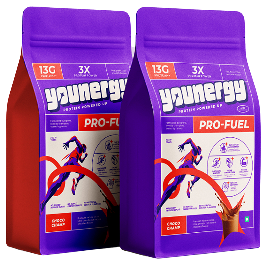 YOUNERGY Pro-Fuel nutrition packs